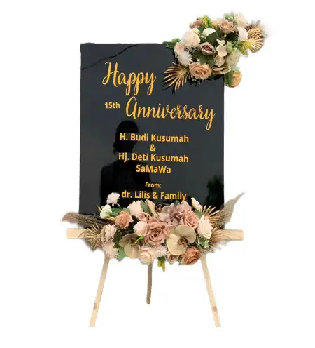 Papan Bunga Akrilik Sungai Harapan