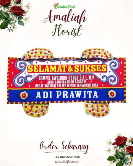 Papan Bunga Ucapan Selamat Sungai Harapan